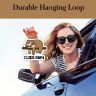 Allextreme Hanging Paper Dangler Car Perfume Scent - Rare Rose Fragrance Room Air Freshener with Diffuser Essential Oil Aroma Home Bathroom Interior Car-Accessories (Set of 1, 4x3in)