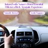 Allextreme Hanging Wood Jute Bag Car Perfume Scent - Lyrical Lavender Fragrance for 30 Days Diffuser Interior Car-Accessories Air Freshener with Essential Oil Aroma (Set of 1, 40g)