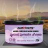 Allextreme Dashboard Wood Car Perfume Diffuser Scent - Lyrical Lavender Fragrance for 30 Days Interior Car-Accessories Air Freshener with Essential Oil Aroma (Set of 1, 40 g)