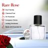 Allextreme Hanging Car Perfume Spray with Card Scent - Rare Rose Fragrance 600 Sprays for 90 days Air Freshener Interior Diffuser Car-Accessories Essential Oil Aroma (Set of 1, 50ml)