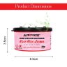 Allextreme Dashboard Wood Car Perfume Diffuser Scent - Rare Rose Fragrance for 30 Days Interior Car-Accessories Air Freshener with Essential Oil Aroma (Set of 1, 40g)