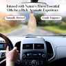 Allextreme Hanging Husk Bag Car Perfume Scent - Rare Rose Fragrance for 30 Days Air Freshener Interior Car-Accessories with Diffuser Essential Oil Aroma Grains and Flakes (Set of 1, 50g)