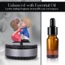 AllExtreme Solar Powered Car Perfume Diffuser Lovely Couple Design Auto Rotation Air Freshener Aromatherapy Fragrance Dispenser with Perfumed Liquid for Dashboard (Gardenia Fragrance, Pack of 1)
