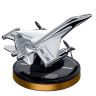 AllExtreme Solar Powered Car Perfume Diffuser Aeroplane Glider Design Auto Rotation Air Freshener Aromatherapy with Perfumed Liquid for Dashboard (Silver, Cologne Fragrance, Pack of 1)