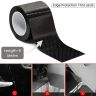 AllExtreme 5m Car Door Edge Entry Guard Universal Sill Strip Trim Edge Protection Film Scratch Cover Protector Hood Sticker- Black