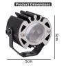 Allextreme 25W LED Fog Light 2500Lm High Brightness DC 9-85V 3 Color Temperature Spotlights Universal Headlight For All Car Bike Motorcycle Scooty (1Pc, Blue & Yellow)