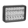 Allextreme 24W LED Fog Lamp 9-85V DC Power 6000 Lm High Brightness Bar Lights External Spotlight with Mounting Bracket Universal Fit for All Cars and Bikes (White, Pack of 1)