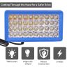 Allextreme 24W LED Fog Light 7000Lm High Brightness DC 9-85V 40 Beads 3 Modes 3000K-5000K Color Temperature Spotlights Universal For All Car Bike Motorcycle Scooty (1Pc, Yellow & White)