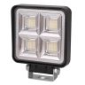 Allextreme 24W 9-85V DC Power 7000 Lm High Brightness LED Fog Lamp Bar Lights External Spotlight with Mounting Bracket Universal Fit for All Cars and Bikes (Warm White/Yellow, Pack of 1)