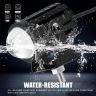 Allextreme 15W LED Fog Light 80V High Brightness Three Colour Spotlights with Projector Lens Universal Headlight For All Car Bike Motorcycle Scooty (Pack of 2, Yellow/White/Red)