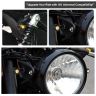 Allextreme Bullet Shape LED Turn Signal Lights 12V Universal Indicator Light with 21 Modes Flasher for Bikes & Motorcycles (Amber, Pack of 2)