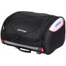 AllExtreme 35L Motorcycle Tail Bag Lightweight Multi-Pocket Biker Storage with 4 Point Mounting System YKK Pullers Zippers & Removable Strap for All Motorcycles (Pack of 1 Black)