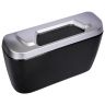 Allextreme Car Trash Can Mini Vehicle Dustbin with Lid Universal Fit Portable Garbage Organiser Mounted Ashtray Waste Bin Dust Case Storage for Cars (Pack of 1, Black)