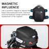 Allextreme Magnetic Tank Bag for Bike Durable Motorcycle Storage with Rain & Dust Cover, Strong Magnets, Straps & Multi-Pocket Design Universal Bag for Daily Riding & Travel (22L, Black)