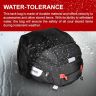 Allextreme Magnetic Tank Bag for Bike Durable Motorcycle Storage with Rain & Dust Cover, Strong Magnets, Straps & Multi-Pocket Design Universal Bag for Daily Riding & Travel (22L, Black)
