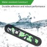 AllExtreme Universal Car Door Guard Trim Anti Scratch Bumper Door-Edge Rubber Paint Protector Sticker Compatible with All Cars & Vehicles (4Pcs, Black/Green)
