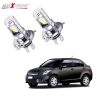 AllExtreme EXHL06 Premium Quality HJG H4 High Brightness Cob 9W 900Lm 12V LED Head Lamp Bulb For Cars (Pack of 2)