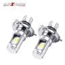 AllExtreme EXHL06 Premium Quality HJG H4 High Brightness Cob 9W 900Lm 12V LED Head Lamp Bulb For Cars (Pack of 2)