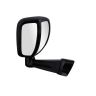 AllExtreme EXWAMB1 Car Bonnet Front Fender Rear Side Mirror Wide Angle View Compatible for Toyota Fortuner and Innova (Black)