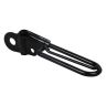 ALLEXTREME TBRE-211 Bike Paddle Type Anti Skid Rear Footrest for Bullet Classic Electra, Standard 350cc & 500cc Motorcycles (Black)