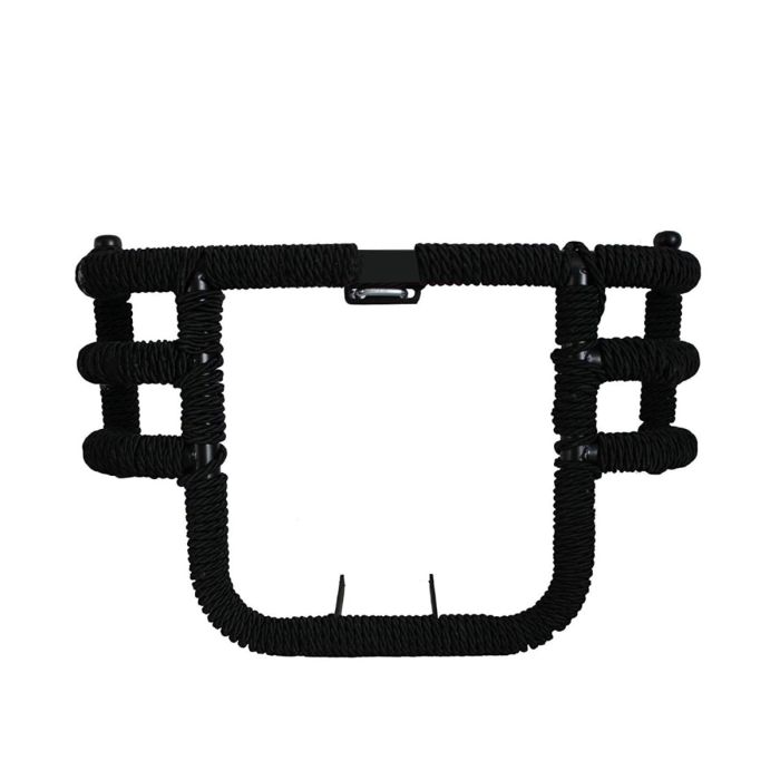 Allextreme with 3 Rod Bars Leg Guard with Wrapped Rope for Royal Enfield Bullet Standard, Royal Enfield Bullet Classic