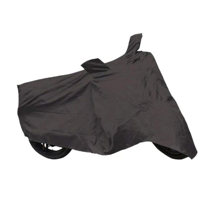 AllExtreme EXBBC047 Bike Body Cover Compatible for Bullet & Other Bikes with Sun UV Dust Wind Protection (Black, Large)