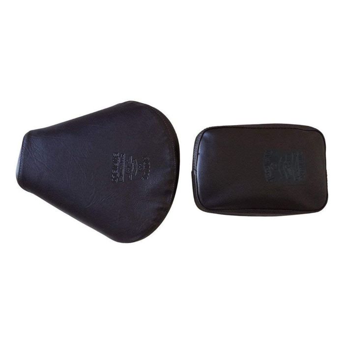 Allextreme PU Leather Seat Cover Cushion Durable, Reinforced Stitching, Comfortable, Classic Design, Dustproof & Waterproof for Motorcycle (Model-16)