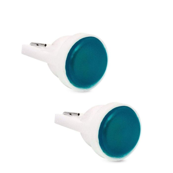 Allextreme EXTPL2B Universal T10 LED Parking Light Super Bright Interior Pilot License Plate Dome Indicator Lamp Bulb for Car Bike and Motorcycle (1W, Blue, 2 PCS)