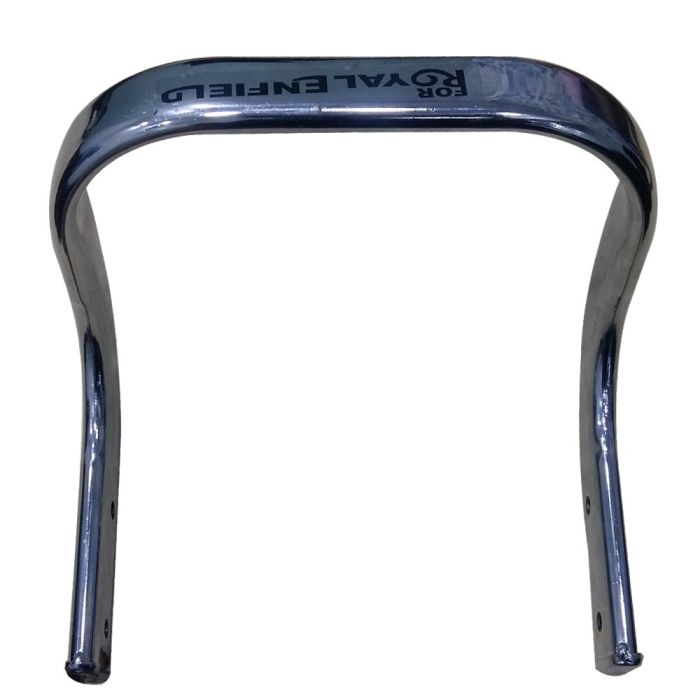 AllExtreme EXBSR1C Stainless Steel Backrest Sissy Bar Back Support Rear Seat Rest Compatible for BS3 and BS4 Model Bullet 350cc and 500cc - Chrome