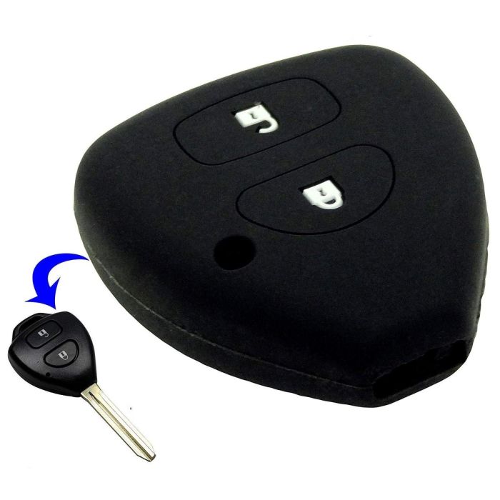 AllExtreme EXSKC2B Key Cover (Black)
