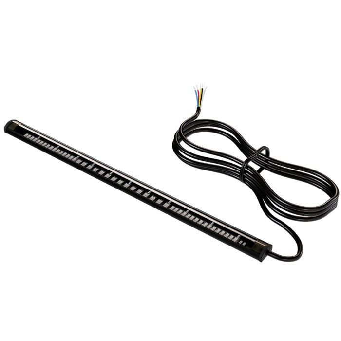 AllExtreme EXLPL053 Universal Licence Plate LED Light Strip with 48 SMD LEDs for Brake Stop Turn Signal (8 Inches, DC 12V, 8 Inch)