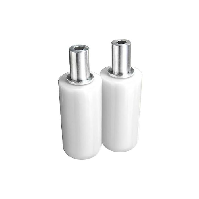 AllExtreme Motorcycle Footrest Universal Mini Metal Rear Foot Pegs with Additional Fittings for Motorbikes- White, Set of 2