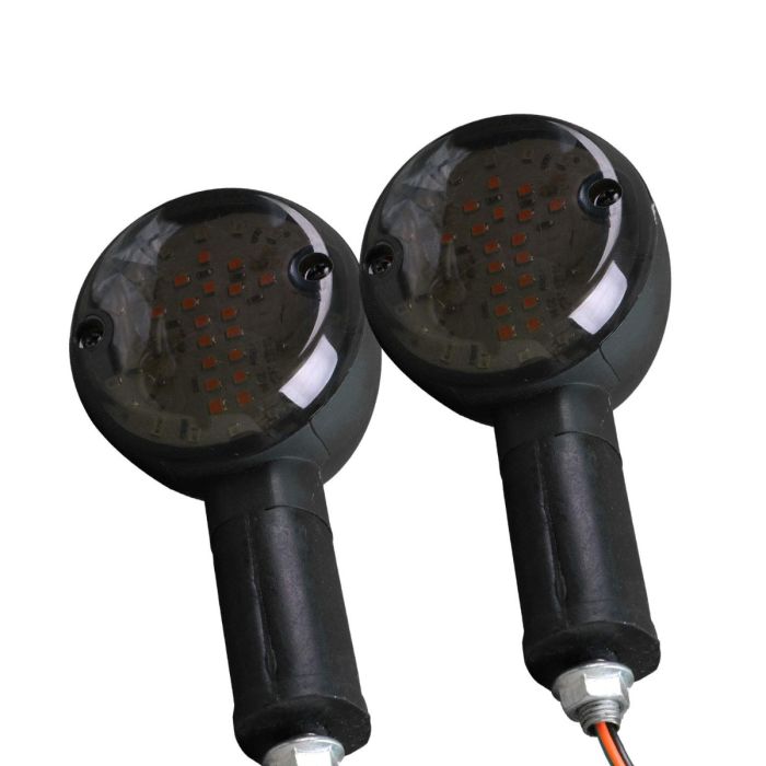 Allextreme EXBSIAY2 Universal Super Bright Turn Signal Indicator Light Bike Front/Rear Side Indicator Blinker Bulb for Motorcycles & Bikes (12V, Amber Yellow, 2 PCS)