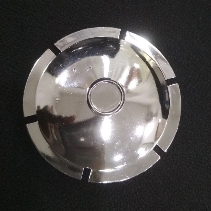 AllExtreme EXTBSAC Rear Suspension Plastic Chrome Axle Cap for Bullet Classic Electra and Standard 350cc and 500cc Motorcycles