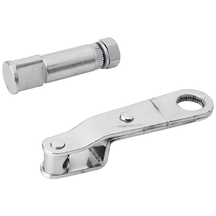 AllExtreme EXTBCLC Rear Drum Brake Cam with Lever Set for Bullet Classic Electra and Standard 350cc and 500cc Motorcycles (Chrome)