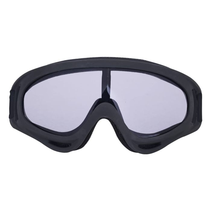 Allextreme EXUVSGB1 Unisex Windproof, Dust-Proof, UV Protection and Anti-Glare Lens Ski Snow Goggles for Riding and Skiing (Black, Standard Size)