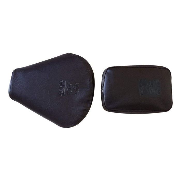 Allextreme PU Leather Bike Seat Cover- | Thick Cushioning | Anti-Slip | Water-Resistant | Split Cushion | with Brand Name Design Bike Accessories -for Royal Enfield Classic 350cc