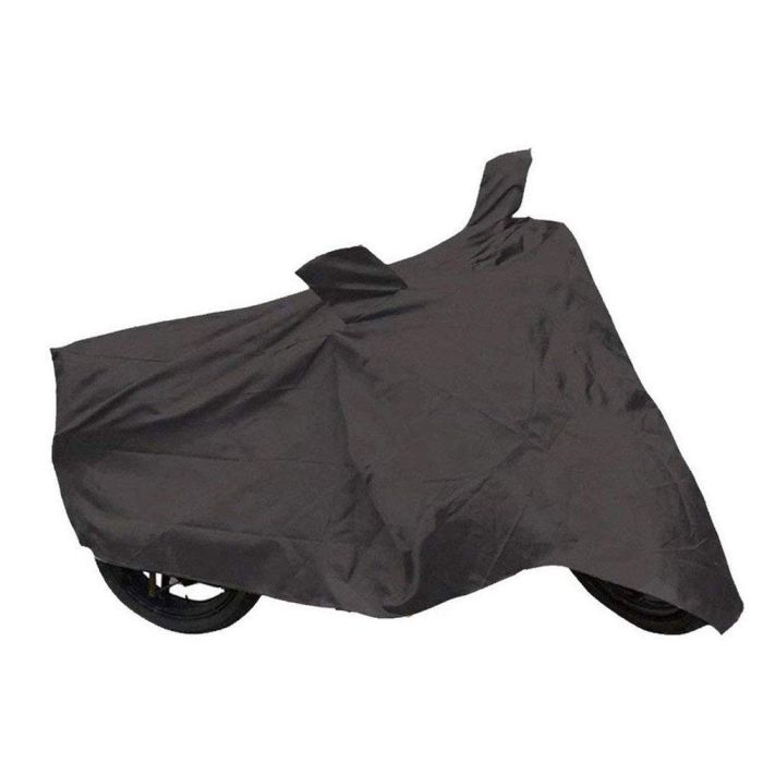 AllExtreme AEBODYC Waterproof Bike Body Cover Heavy Duty Custom Fit Compatible with Royal Enfield Bullet Classic, Electra and Standard (Black, Large)