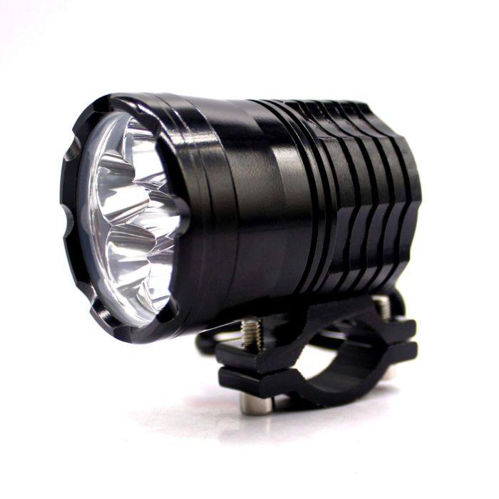 Allextreme EXAF6LP1 6 LED CREE SMD Projector Auxiliary Fog Lamp Spot Flood Beam Worklight for Cars Motorcycle and Bikes (18W, White Light, 1 PC)