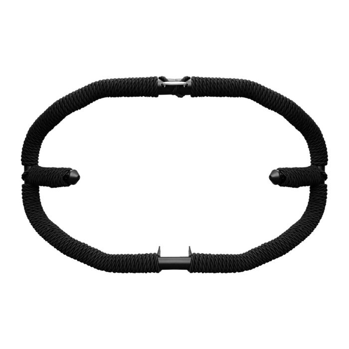 AllExtreme EXDBLKG1 Heavy Duty Leg Guard Diamond Front Bike Safety Crash Bar with Rope Compatible for BS3 BS4 and BS6 Model Royal Enfield Bullet 350cc & 500cc Black