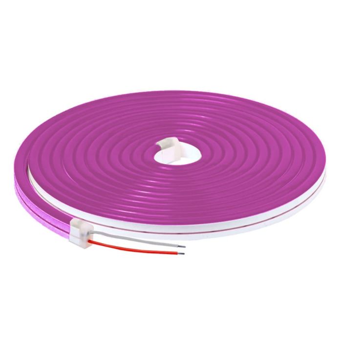 Allextreme AX-LED5 Neon LED Flexible Strip Light 12V Decorative Interior Exterior Car Truck Styling EL Wire Glow String Tube (Purple, 5M)