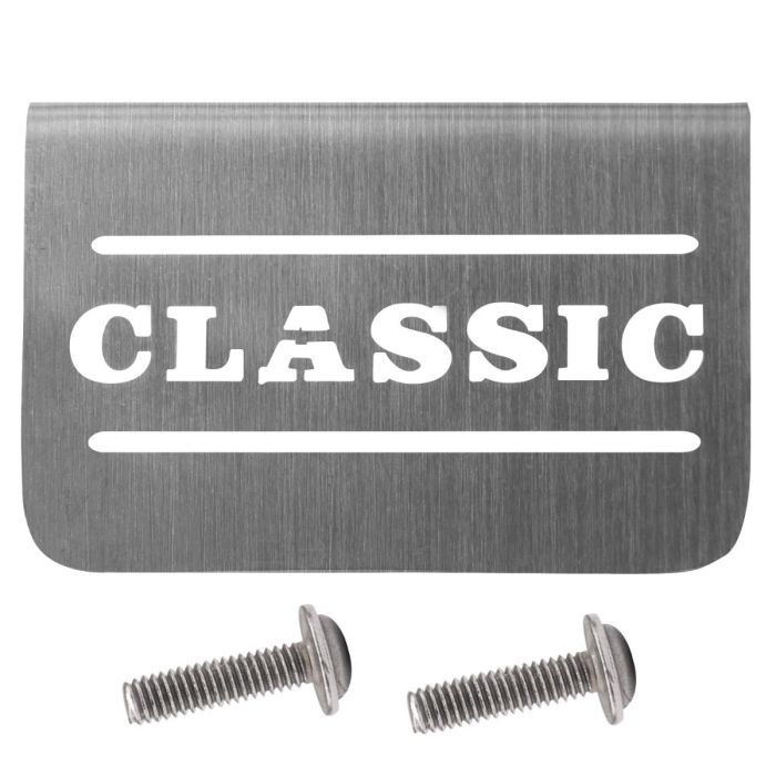AllExtreme EXTBOC1 Disk Brake Reservoir Cover Stainless Steel Handle Oil Fluid Tank Cap Compatible with Classic (Silver)