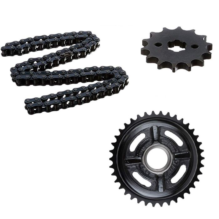 AllExtreme EX-034 Chain Sprocket Kit for Bullet Classic Electra and Standard (Set of 3)