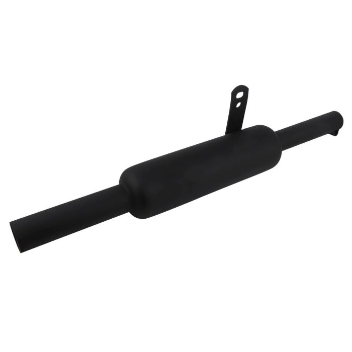 AllExtreme TBSL047B Indori Model Exhaust Silencer for BS3 and BS4 Model Bullet 350cc and 500cc (Black)