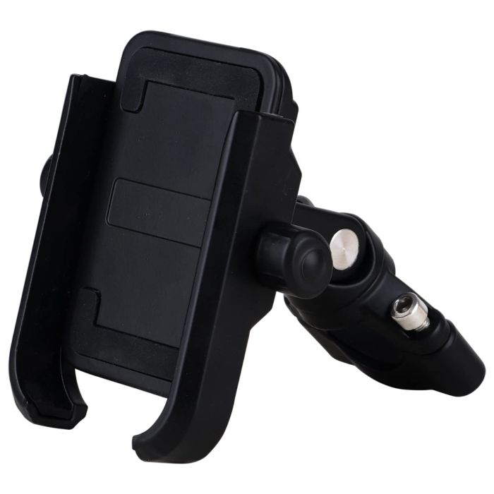 Allextreme EXHMU01 Handle Bar Mount Mobile Cell Phone Holder Cradle Stand 360 Rotation for Motorcycle and Bike (Black)