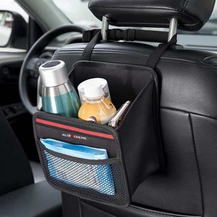 Allextreme Trunk Organizer Backseat Large Anti-Slip Multi-Compartment Foldable Storage Utility Tool Space Saver Bag for Cars, SUVs & Trucks (EX-IT-02)