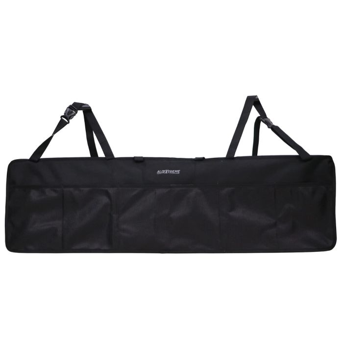 Allextreme IT-08 Trunk Organizer Backseat Large Anti-slip Storage Hanging Utility Tool Space Saver Bag for Cars, SUVs & Trucks (Black)