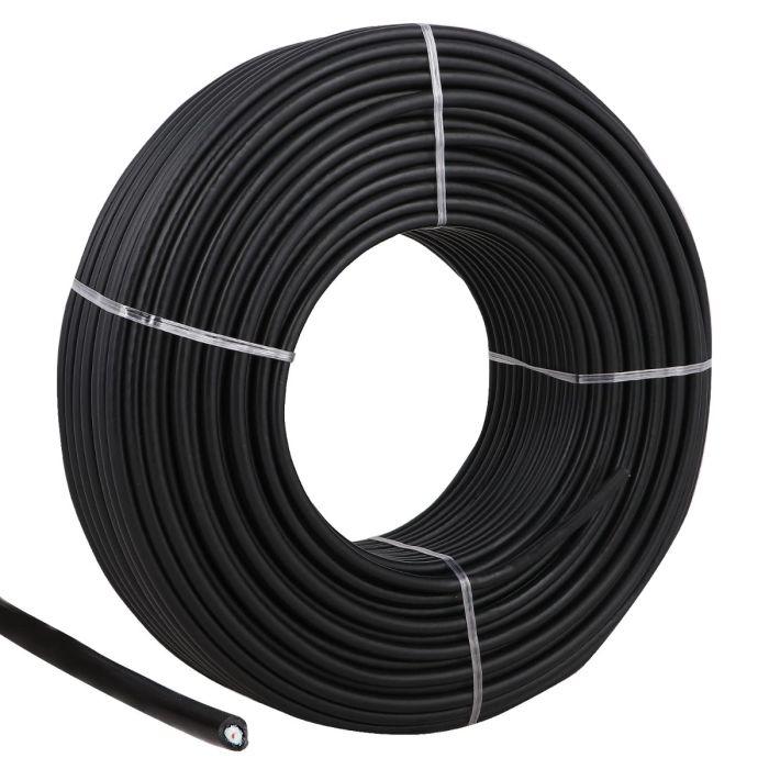Allextreme RG-6(1) Coaxial (APD) with Standard Copper Conductor Used in Transmission of Communication Signal Suitable for Commercial Projects (90M, Black)