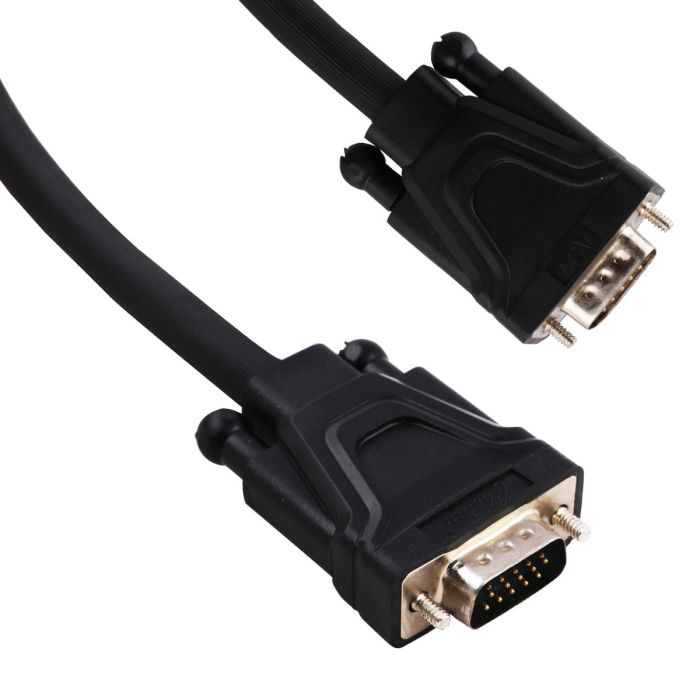 Allextreme Male to Male High Performance 15 Pin VGA Cable with Low Noise Support PC/Monitor/LCD/LED, Plasma, Projector (5 Mtrs)