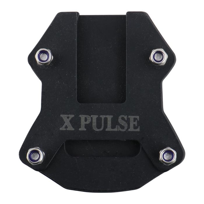 AllExtreme ALL-STD018 Bike Stand Extender Pad CNC Foot Side Kickstand Enlarger Extension Compact Support Plate Compatible with Hero Xpulse
